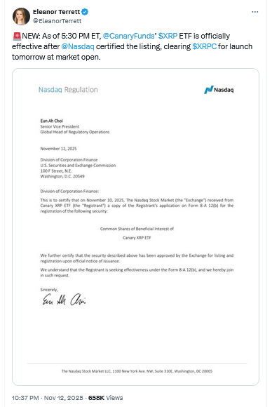 ABD Hükümeti Kapanma Çözümü Sonrasında XRP, DOGE ve ADA İçin Sırada Ne Var?