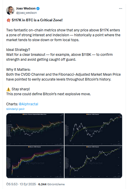 Analist Cevapladı: Bitcoin Fiyatında 117.000 Dolar Neden Kritik?