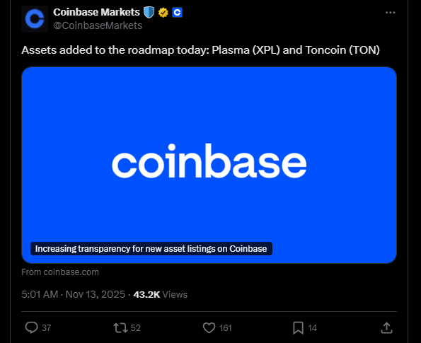 Artık Listeleme Adayları: Coinbase Yol Haritasına 2 Altcoin Ekledi