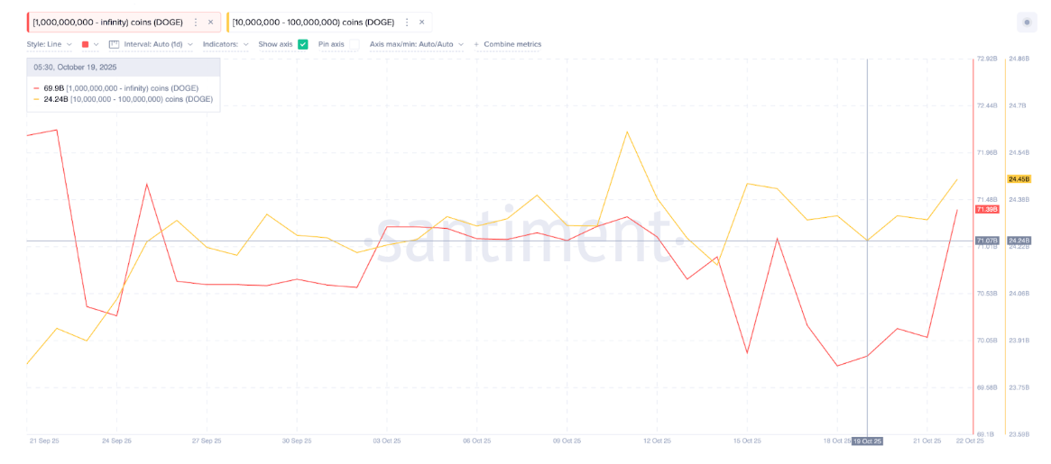 Balinalar Çılgına Döndü: ETF Öncesi Dogecoin Alıyorlar Ama Ölüm Çaprazı Kapıda