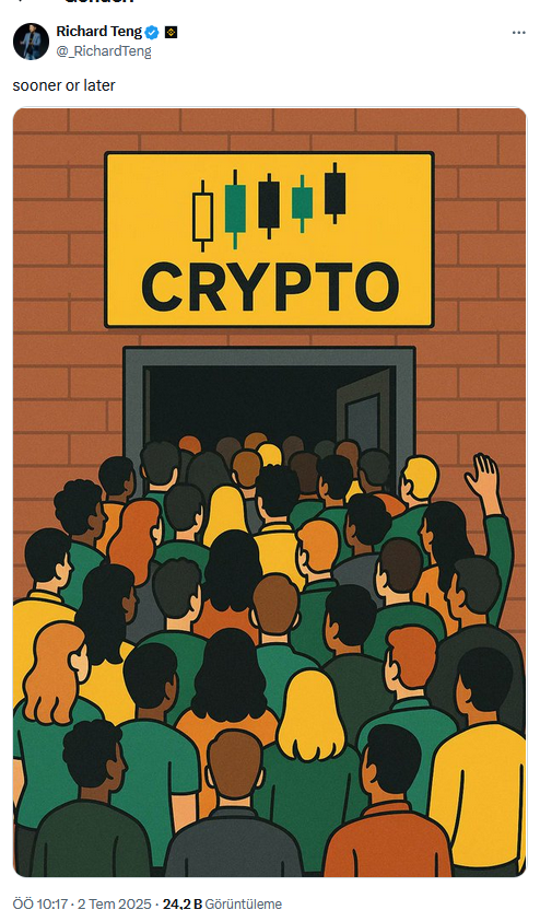 Binance CEO’sundan Bitcoin ve Kripto Para Uyarısı: Er ya da Geç