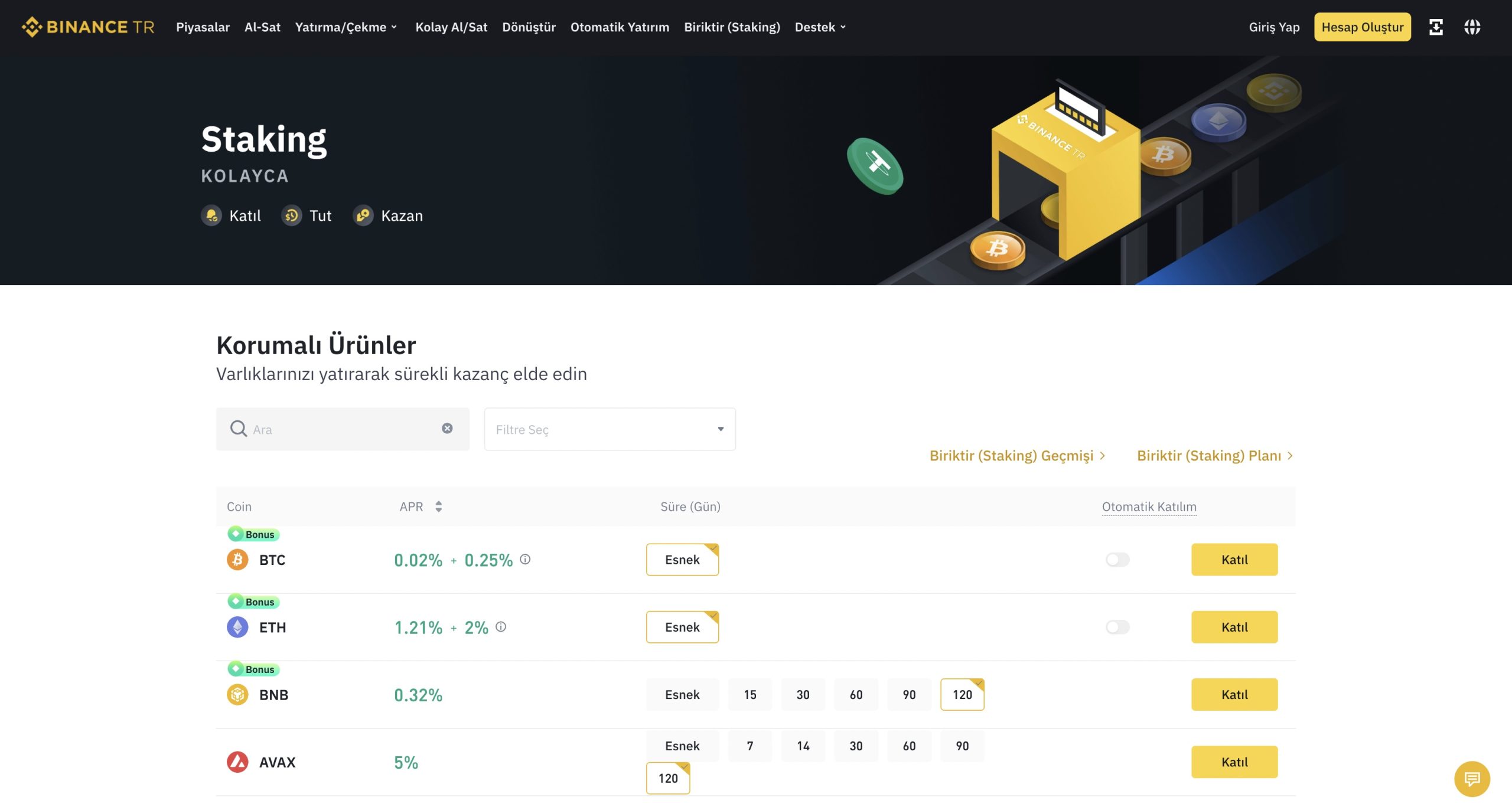 Binance TR, HODLer Airdrop Programıyla Staking Ödüllerini Artırıyor