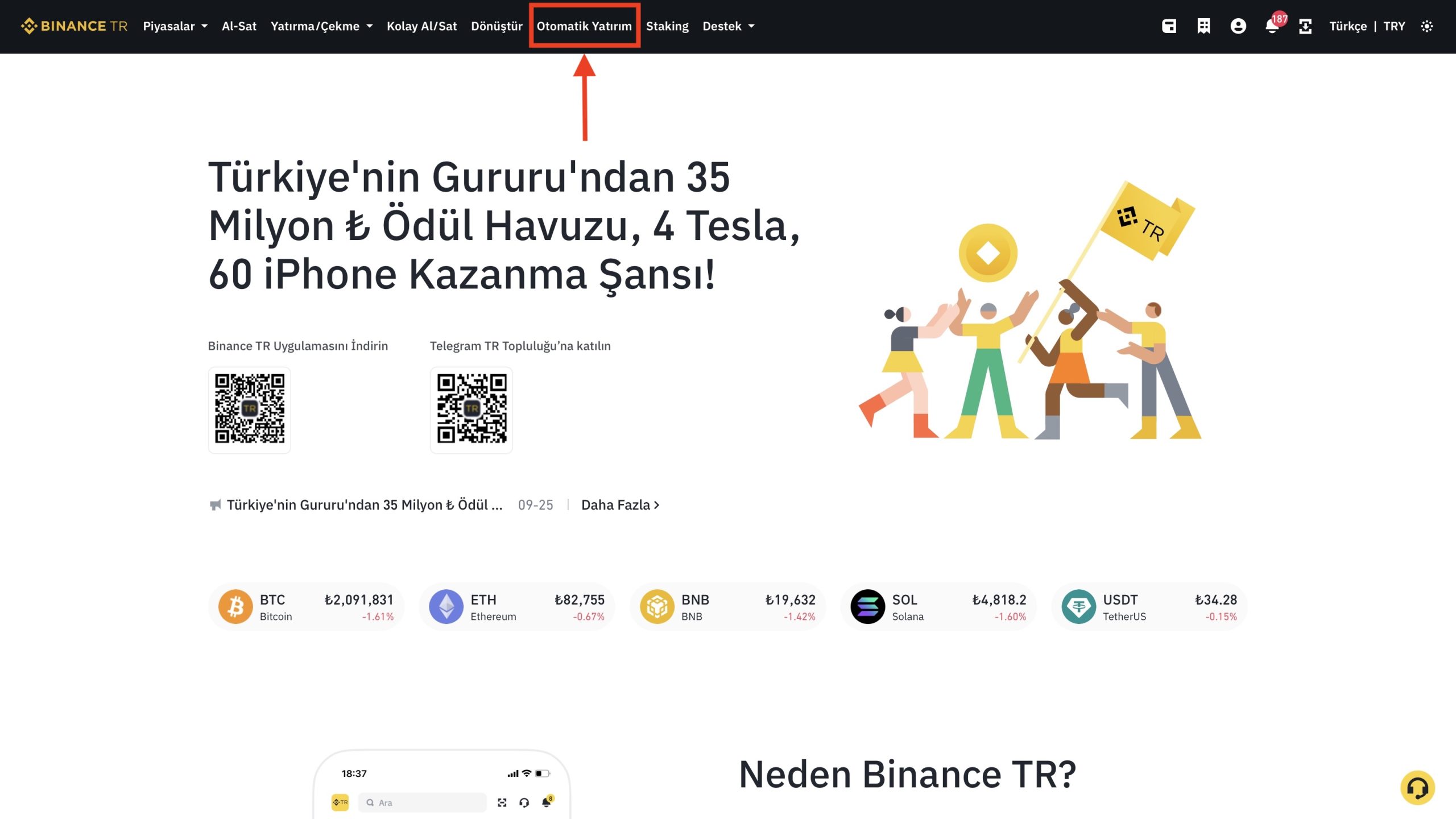 Binance TR Otomatik Yatırım Nedir, Nasıl Kullanılır?