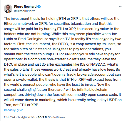 Bitcoin Bond Company CEO'su: XRP'nin Tokenizasyon Hayali Bir Balon mu?