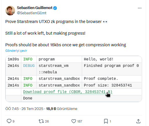 Cardano'da Devrim Yaratan Starstream Projesi: ADA Fiyatını Etkileyecek mi?