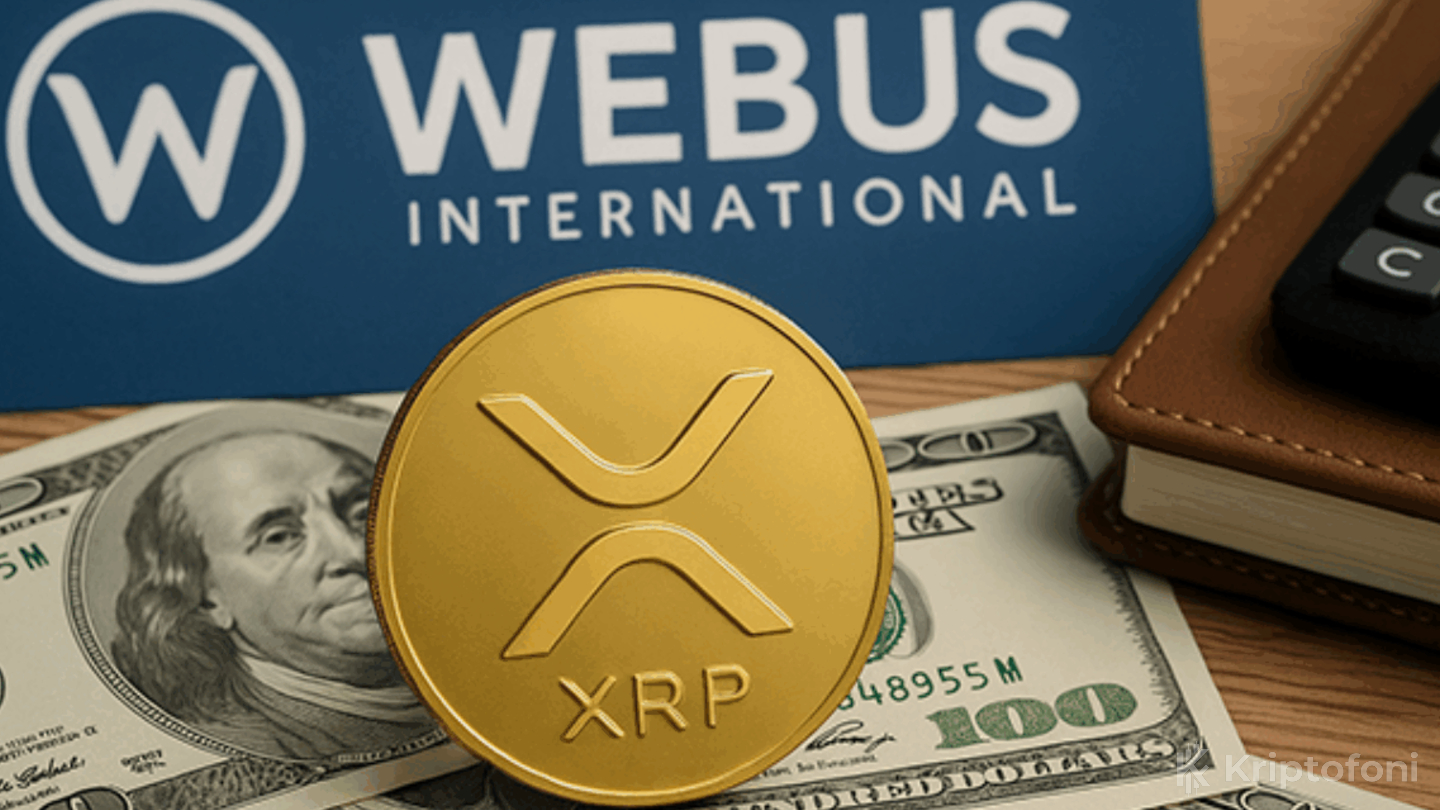 Çinli Webus, XRP Yatırımlarını 100 Milyon Dolarlık Krediyle Destekliyor