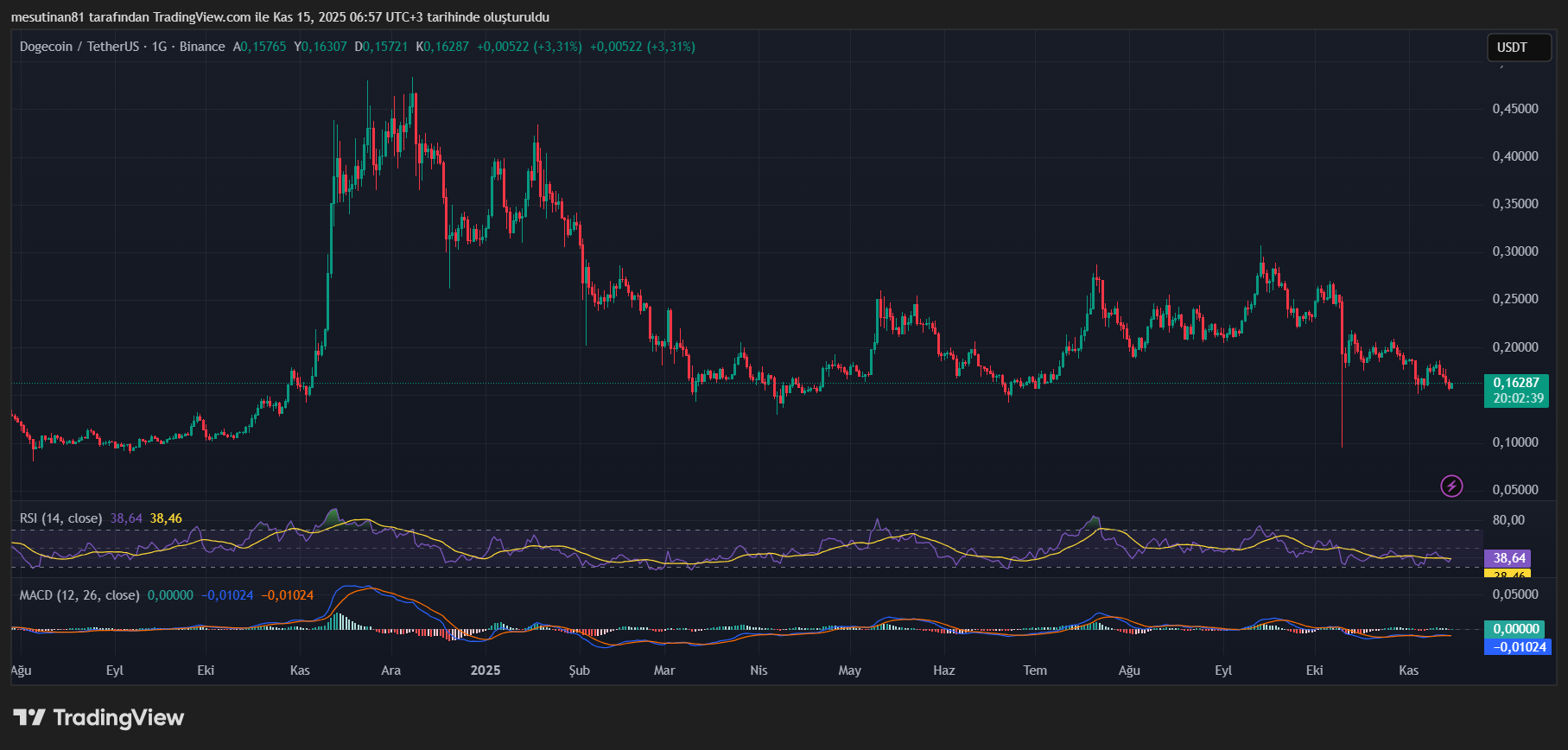 Dogecoin Fiyat Analizi: DOGE 0,20 Dolara Doğru Yükseliş Gösterir mi?