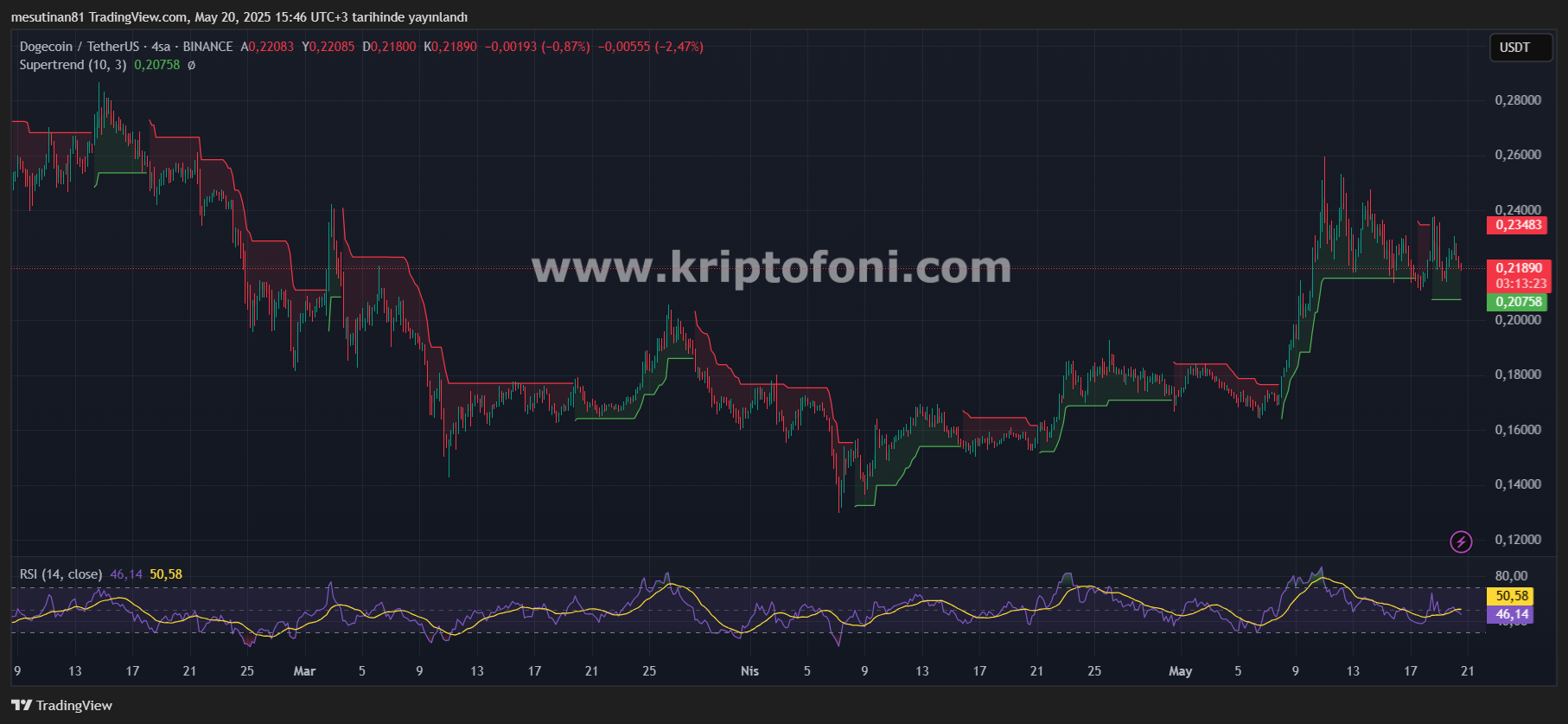 Dogecoin’de Sessizlik Uzadı! 0,7 Dolar Hayal mi?
