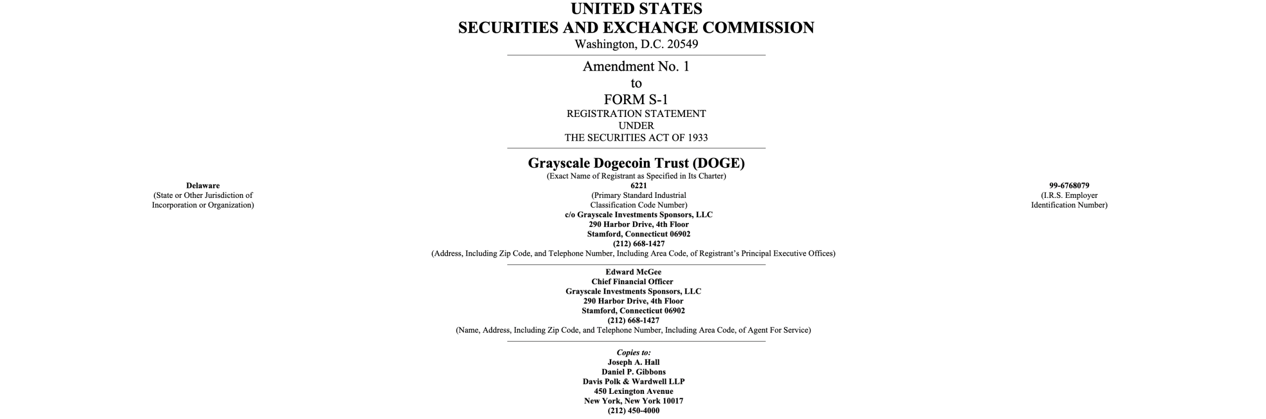 Grayscale, SEC Onayının Ardından Dogecoin ETF Başvurusunu Güncelledi