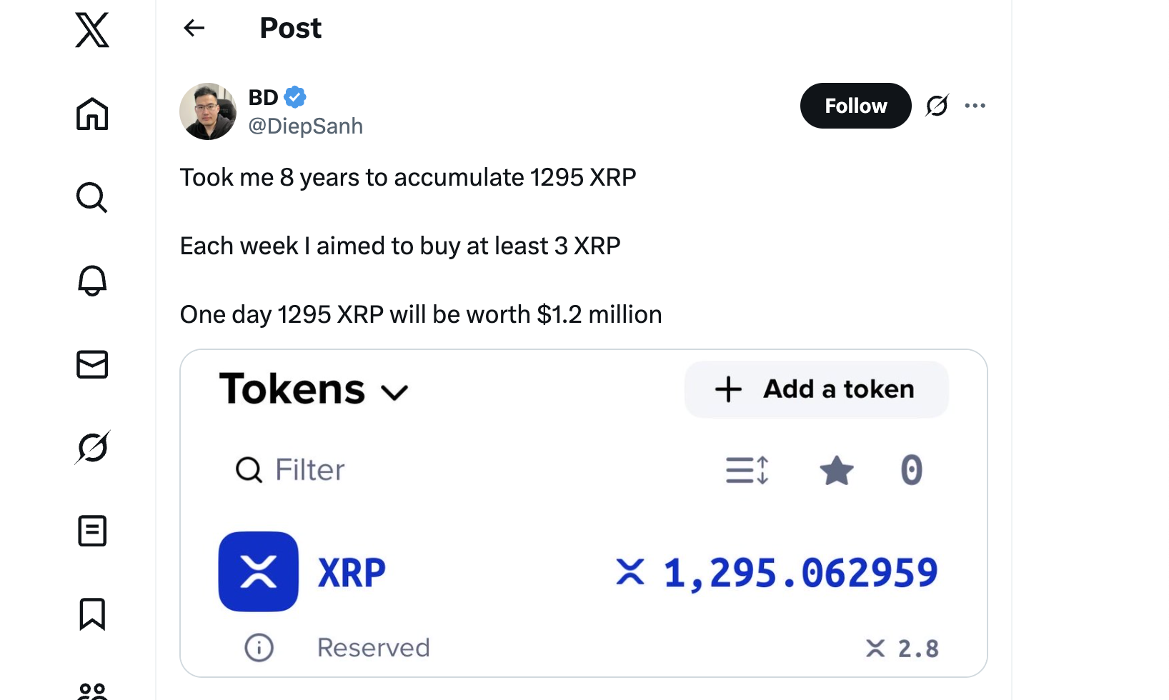 Hayranı 8 Yıl Dedi ve XRP İçin Çarpıcı Gerçeği Açıkladı