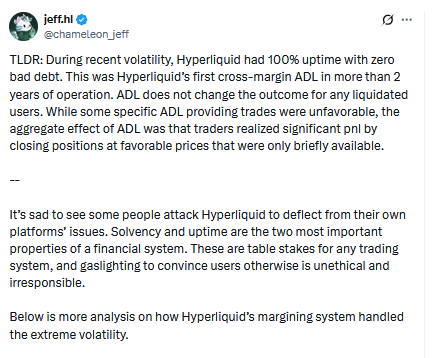 Hyperliquid Kurucusundan Kripto Paralarda Yaşanan Fırtınaya Dair Açıklama