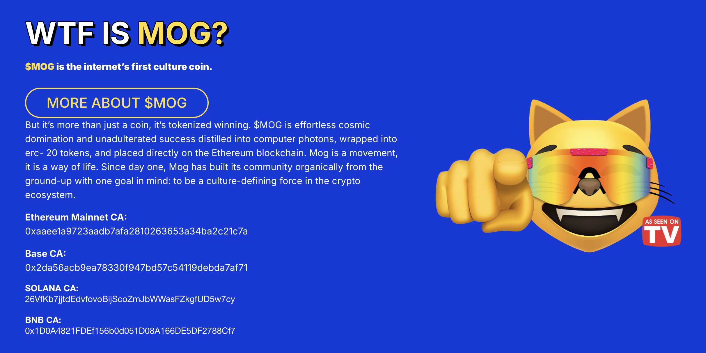 Mog Coin (MOG) Nedir?