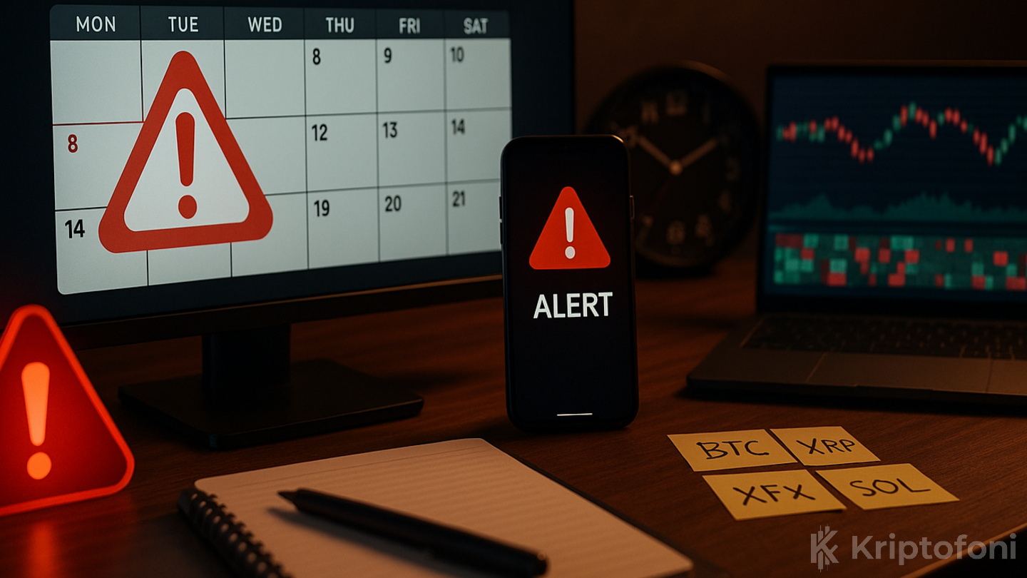 Önümüzdeki Hafta Kripto Para Gündemi: Takvim Sıkışık, Piyasa Tetikte