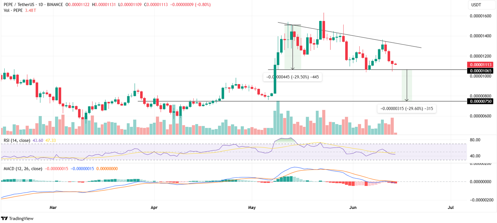 Pepe Coin: Yükseliş Mi, Yoksa Çöküşün Eşiğinde Mi?