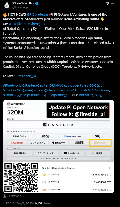 Pi Network, 20 Milyon Dolarlık Yapay Zeka Yatırımıyla Gündemde