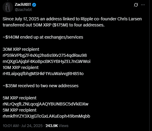 Popüler Altcoin’i Satıyor: Kurucusundan 140 Milyon Dolarlık Şok Transfer
