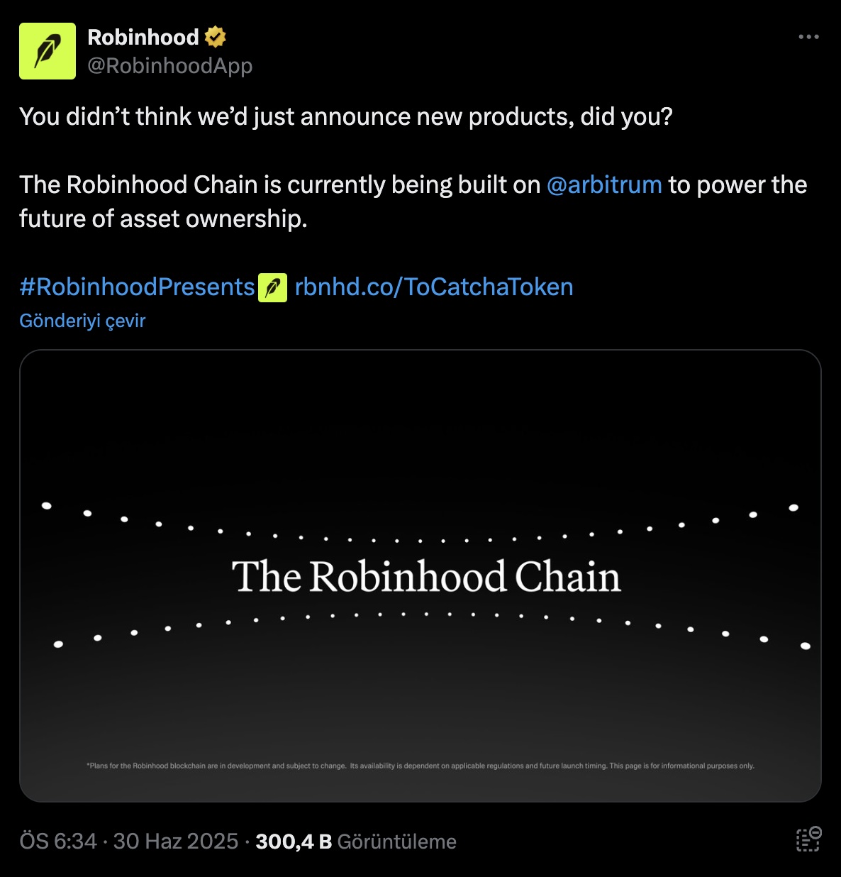 Robinhood'un Desteğiyle Arbitrum (ARB) Fiyatı 0,47 Dolar Hedefliyor