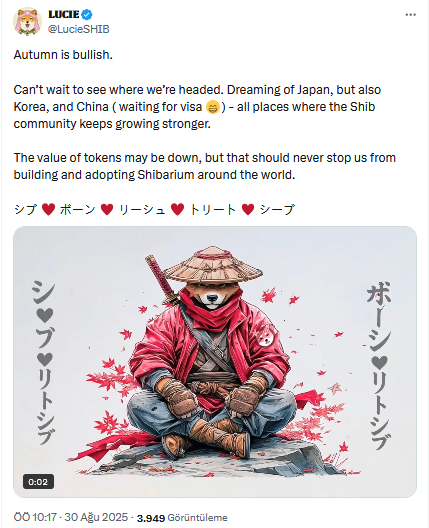 Shiba Inu (SHIB) Fiyatında Düşüş, Yakım Miktarları ise Sembolik