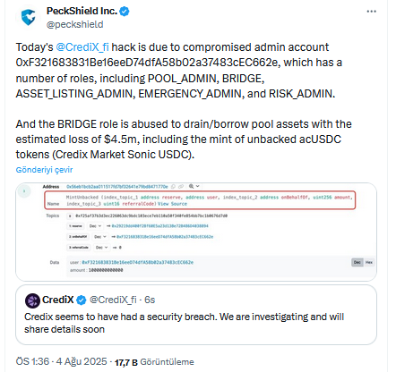 Solana'da Credix Kredi Platformu 4,5 Milyon Dolarlık Saldırıya Uğradı, Ancak Yatırımcılar Güvende