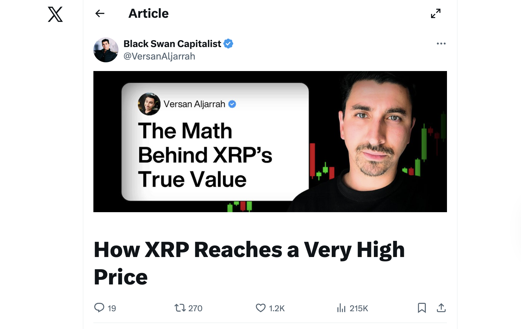 XRP 10.000 Dolara mı Ulaşacak? İşte İddialı Tahminin Arkasındaki Matematik