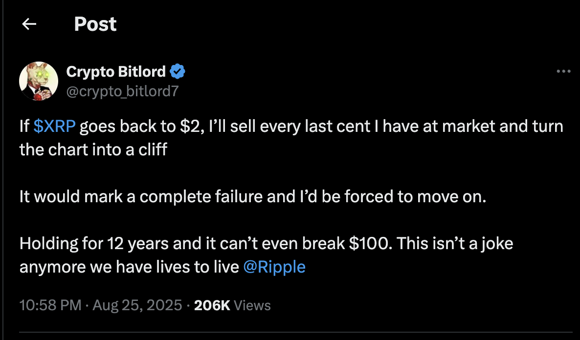 XRP Yatırımcısından Şok Karar: "Artık Şaka Değil, Satıyorum!"